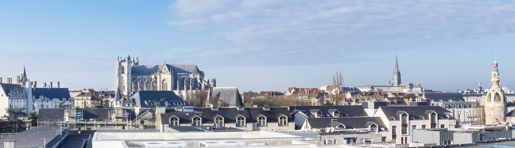 Vue sur Nantes