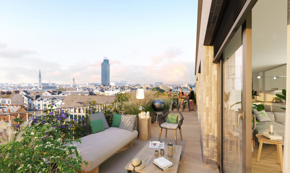 appartement terrasse